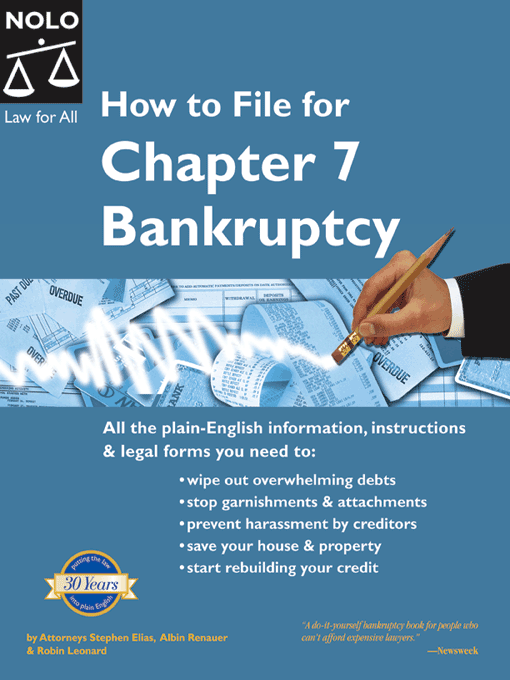 Title details for How To File for Chapter 7 Bankruptcy by Stephen Elias - Available